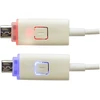 PNI USB 2.0 sinchronizavimo ir įkrovimo laidas į Micro USB 1m