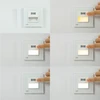 PNI WL100 LED lempa laiptų apšvietimui, įleidžiama, su judesio jutikliu, šviesos jutikliu, reguliuojama šviesos spalva, reguliuojamas šviesos intensyvumas, naktinis režimas, dienos režimas, 1.5W