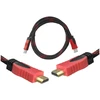 Polsat HDMI M - HDMI M laidas, 1.5m, v1.4, nyl.