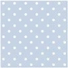 Popierinės servetėlės PAW Mėlyna Dots, 25 cm x 25 cm, 20 vnt.