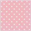 Popierinės servetėlės PAW Rožinė Dots, 25 cm x 25 cm, 20 vnt.