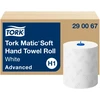 Popieriniai rankšluosčiai Tork Matic Soft Advanced H1 (290067), 2 sluoksniai, baltos spalvos, 150m, 612 lapelių