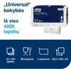 Popieriniai rankšluosčiai Tork PeakServe Continuous H5 (100585), 1 sluoksnio, baltos spalvos, lapeliais