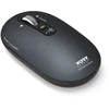 PORT CONNECT Pure MAC, Belaidė įkraunama pelė, Bluetooth, FreeWheel, 3200 DPI,Shadow