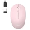 Pelė „Port Designs PORT CONNECT“ laidas COLLECTION, USB-A ir USB-C adapteris, 2.4Ghz, 1600DPI, Blush