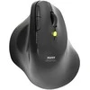 Port Designs PORT CONNECT Ergo Soft COLLECTION, belaidė pelė, USB-A/Bluetooth, 2.4GHz, 1600DPI, juodos spalvos