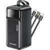 Powerbank Awei PA-107 50000mAh 22,5W PD 3xUSB juodos spalvos
