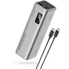 Nešiojamoji baterija Cuktech CUKP200XGLGR 100W 20000mAh 2 x USB-C 1 x USB-A - pilka
