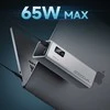 Išorinė baterija Cuktech CUKP200XGLGR 100W 20000mAh 2 x USB-C 1 x USB-A – pilkos spalvos