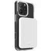 Powerbank Puro Mag Plus 5000mAh 20W Qi2 suderinamas su MagSafe 1x USB-C Power Delivery - baltos spalvos