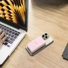 Išorinė baterija „Tech-Protect PB31 LifeMag MagSafe 10000 mAh“ – rožinė