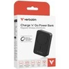 Verbatim Charge 'n' Go Essentials Magnetic Wireless Power Bank, 20000mAh, Juodas