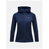 PPR Bluza PEAK PERFORMANCE W Rider Essentials Zip Hood tamsiai mėlyna – S