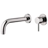 Praustuvo maišytuvas montuojamas iš sienos Flexdoccia Matrix 33310.05.2CR+00400.05.2CR, chromas