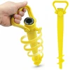 Probeach Plastikinis saulės skėčio stovas 39 cm geltonas