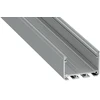 Profilis aliuminis anoduotas LED juostoms, 2.02m, platus ILEDO, LUMINES