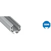 Profilis aliuminis anoduotas LED juostoms ovalus, COSMO, 2.02m LUMINES