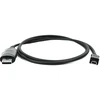 Programavimo kabelis CB CRT 9900 radijo stotims, ilgis 100cm