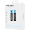 Proove AAA Batteries 740mWh 2vnt juodos spalvos