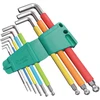Proskit Šešiakampių raktų rinkinys 9 vnt. spalvoti HW-230BL Pro’Skit