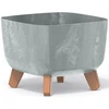 Prosperplast Kvadratinė gėlinė su betono efektu 24x24 cm