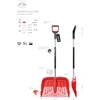 Prosperplast sniego kastuvas SNOWER 55 ALUTUBE aliumininis kotas, 54,5cm