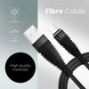 PTC Cable USB 2.0 A Male į Micro USB B Male, juodas, 1.0m, C173