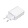PTC Forcell 230V sieninis įkroviklis su USB Type-C, žaibo (APPLE) laidu 3A 20W su PD ir QC 4.0 įkrovimo funkcija
