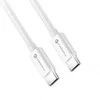 USB C į USB C laidas Forcell F-Energy QC4.0 PD 3A 60W 2 m C338 baltas