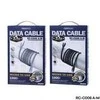 PTC REMAX Cable USB 2.0 A Male į Micro USB B Male, Pilkas, 1.0m, RC-C006