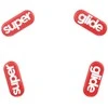 Pulsar Superglide Glass Skates Logitech G305 Raudona Pakaitiniai Pelė feet