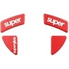 Pulsar Superglide Glass Skates Razer Viper Ultimate Raudona Pakaitiniai Pelė feet