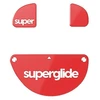 Pulsar Superglide Glass Skates Zowie EC Series Raudona Pakaitiniai Pelė feet
