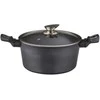Puodas DOMOLETTI Pilkas METALLIC, 24 cm, 4,4 l