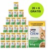 Purina Nestle Kačių Maistas - PURINA Cat Chow Sterilised vištiena &amp; Eggplant in Sauce 26x85g