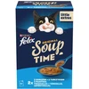 Purina Nestle Felix Original Soup Time Box žuvis – šlapias kačių maistas – 6x48g