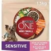Purina Nestle ONE MINI Dog Sensitive lašiša & ryžiai 1,5kg