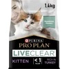 Purina Nestle Purina Pro Plan LIVECLEAR KITTEN Bogata w Indyka 1,4kg