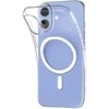 Puro 0.3 MAG Ultra-Slim TPU Dėklas suderinamas su MagSafe skirtas Apple iPhone 17 – skaidrus