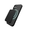 Puro „Daylight“ „MagSafe“ suderinamas silikoninis dėklas, skirtas „iPhone 17“ – permatomai juodas