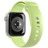 PURO ICON - Elastic strap for Apple Watch 38/40/41/42 mm (S/M &amp; M/L) (Matcha Žalias)
