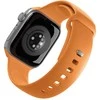 Puro Icon silikoninis dirželis Apple Watch 44 / 45 / 46 / 49 mm – oranžinis