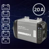 Qoltec 51953 Išmanusis „Monolith“ įkroviklis LiFePO4 AGM GEL SLA akumuliatoriams | 20A | 24V