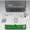 Qoltec 53664 Saulės įkrovimo valdiklis MPPT su temperatūros jutikliu 50A | 12V / 24V | LCD | Bluetooth | Programėlė | GEL | LiFePO4