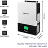 QOLTEC 53876 hibridinis autonominis saulės energijos inverteris, 2,4 kW 80A MPPT sinusas