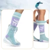Qunature 037202 ski socks size 43-48 (L/XL) - violetinė-žalias