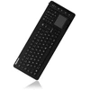 Icy Box KeySonic klaviatūra waterproof, touchpad, USB, industrial IP68, Juodas