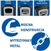 Sausintuvas RAKINAMAS SEIFAS RAKTAMS SU 4 SKAITMENŲ KODU KINZO 265865