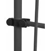 Rankiniu būdu ištraukiama markizė su LED, kreminė, 150cm