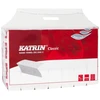 Rankšluosčiai lapiniai Katrin Classic Zig Zag 2, balti, 2 sluoksnių, 200 lapelių